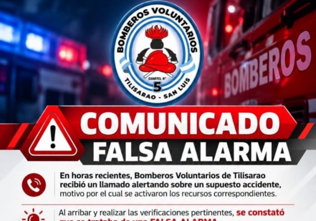 falsa alarma